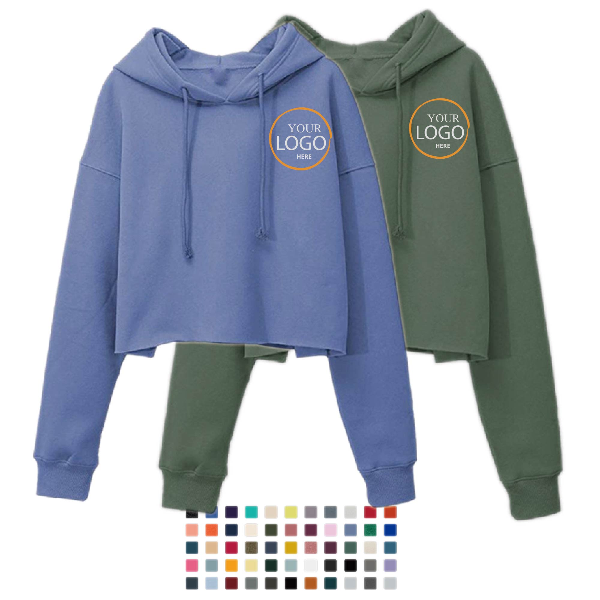 Sweatshirt Crop Hoodie 2