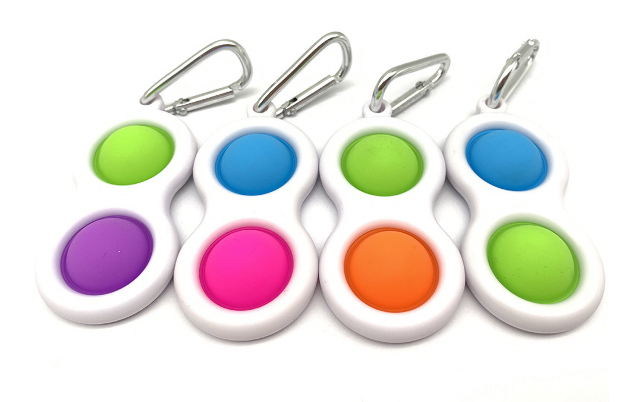 2 Bubbles Pop Keychain 3