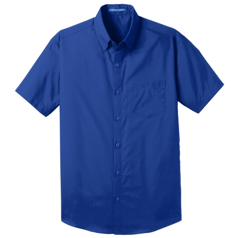 Port Authority Short Sleeve Carefree Poplin Shirt. 17