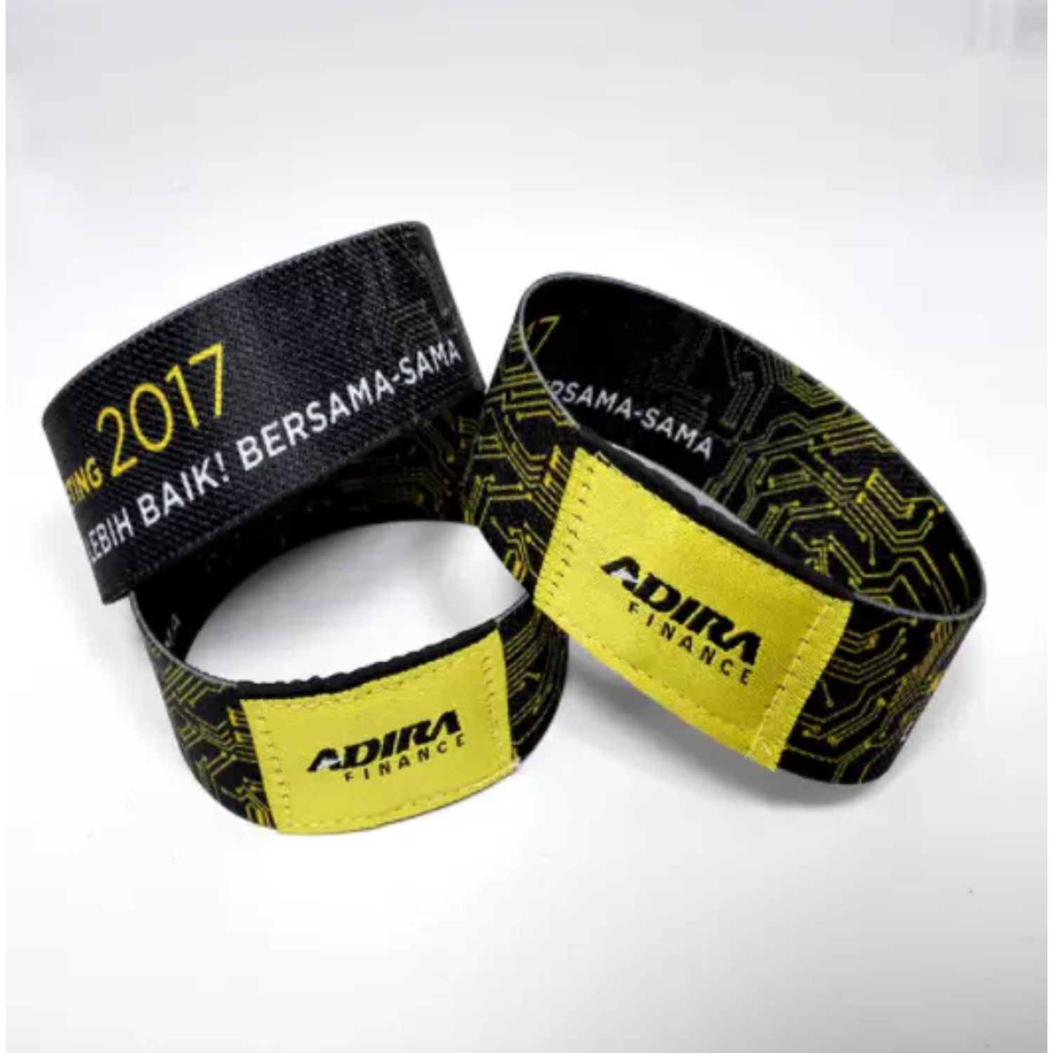iTAGL Smart NFC Digital Business 3/4" Event Fabric Wristband 2