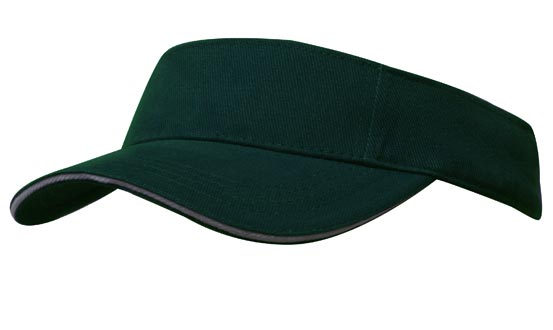 Brushed Heavy Cotton Visor 6
