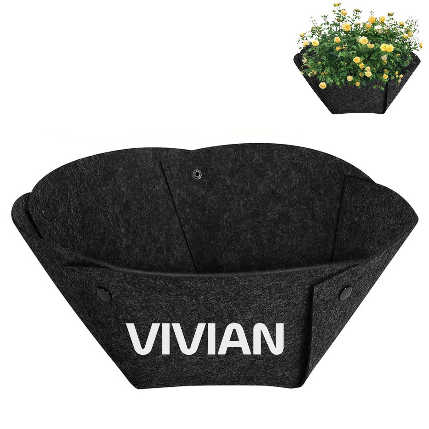 Garden Felt Hanging Basket Liner 2