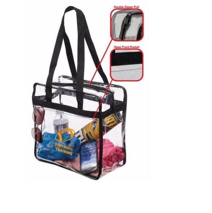 Clear Stadium Tote Bag 1