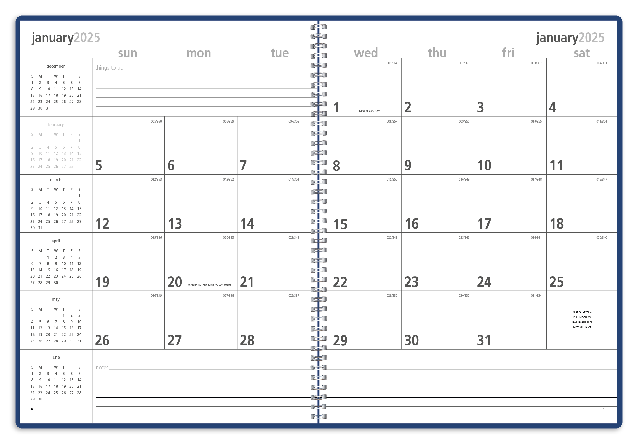 Triumph® Calendars Monthly & Weekly Planner 44