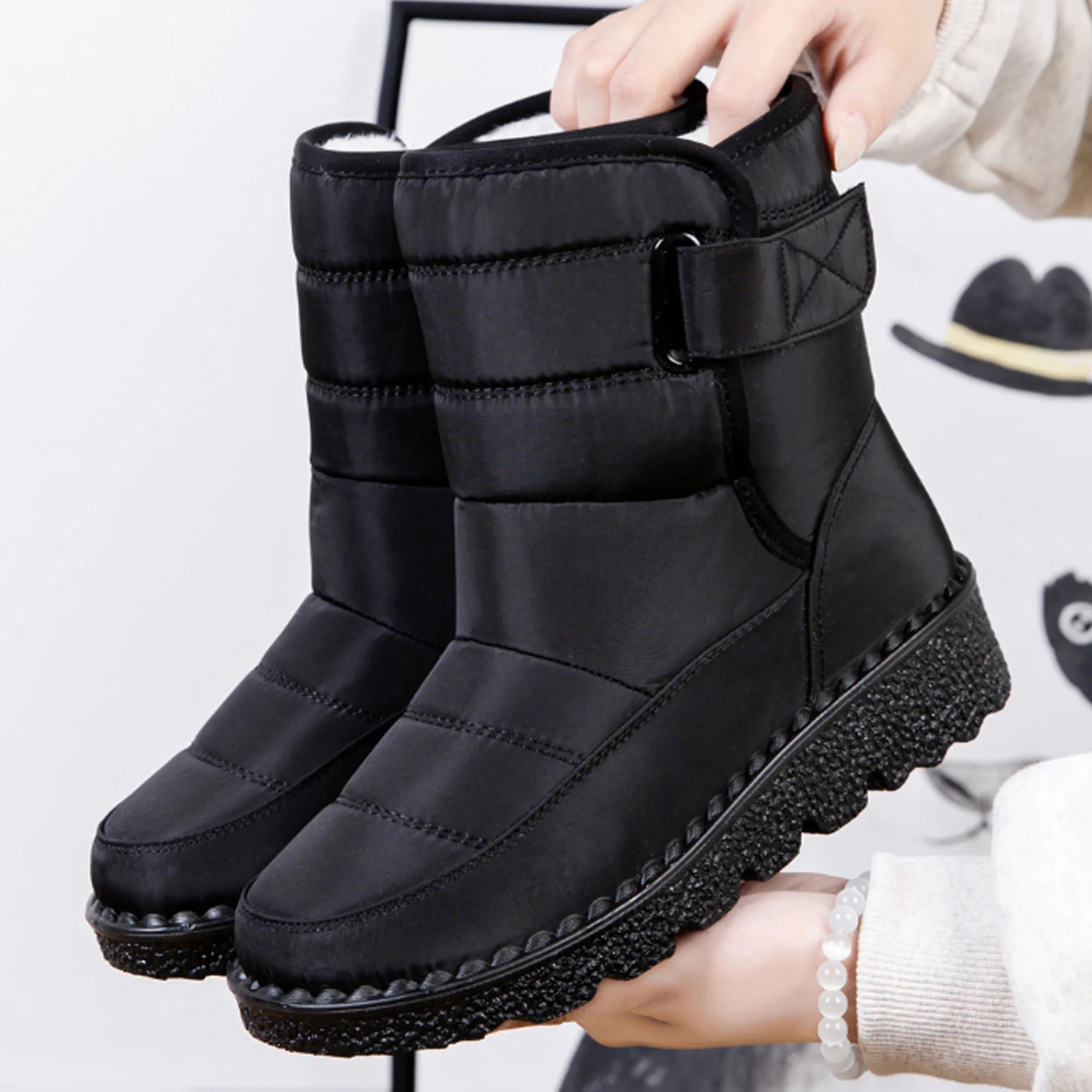 Warm Waterproof Winter Snow Boots 7