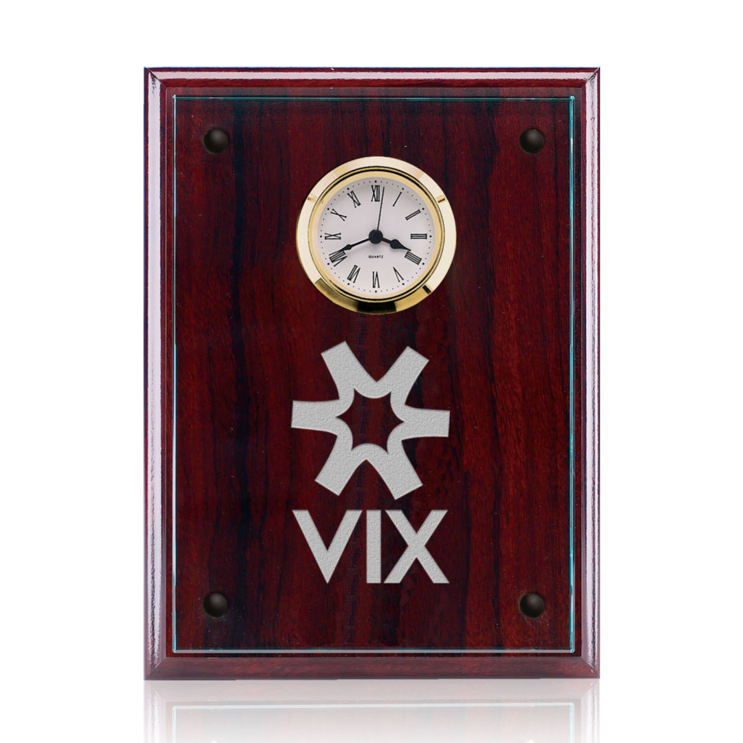 Somerset Clock - Starfire/Rosewood 4
