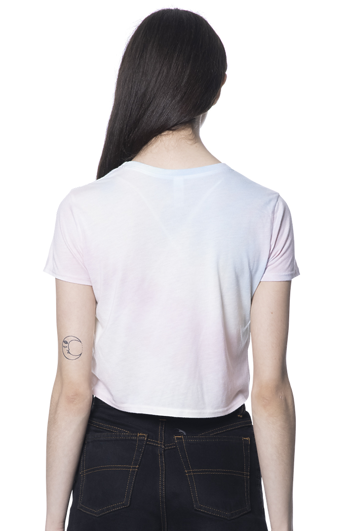 Weekend Watercolor Tie Dye Boxy Crop 3