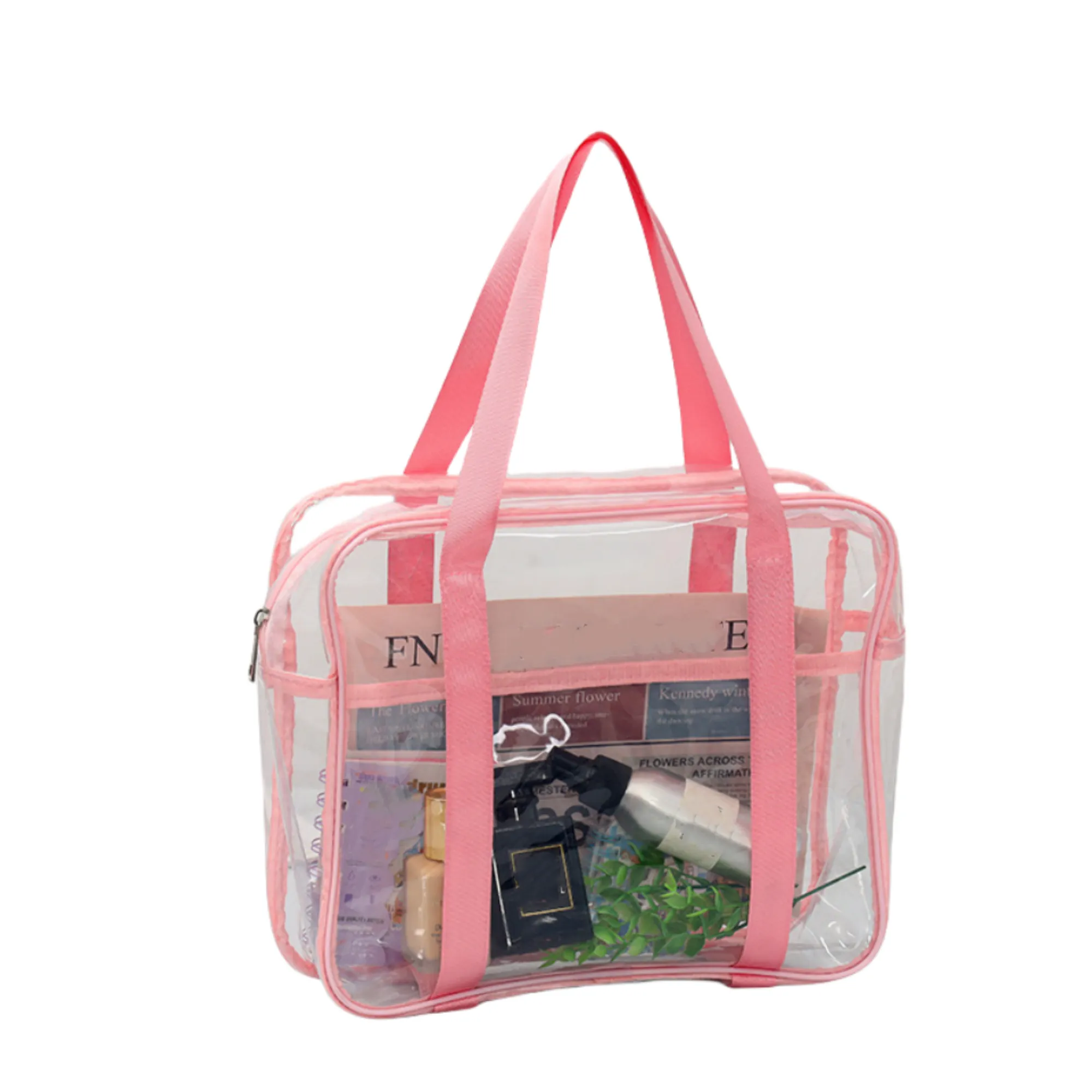 PVC Toiletry Transparent Tote Bag 1