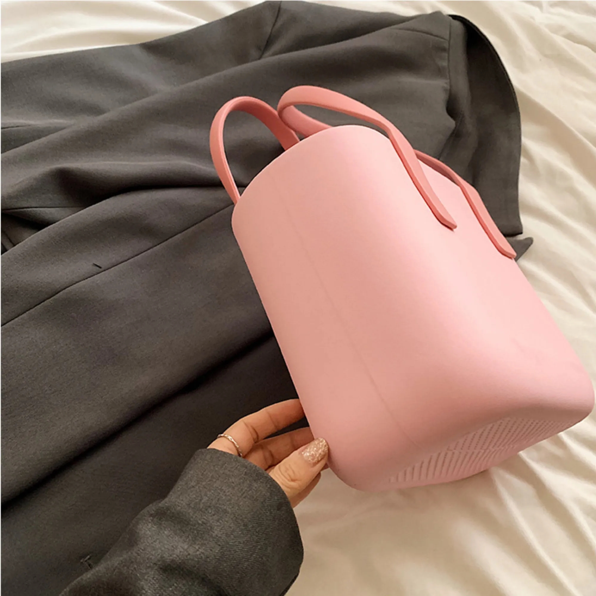 EVA Waterproof Beach Tote Bag Storage Handbag 3