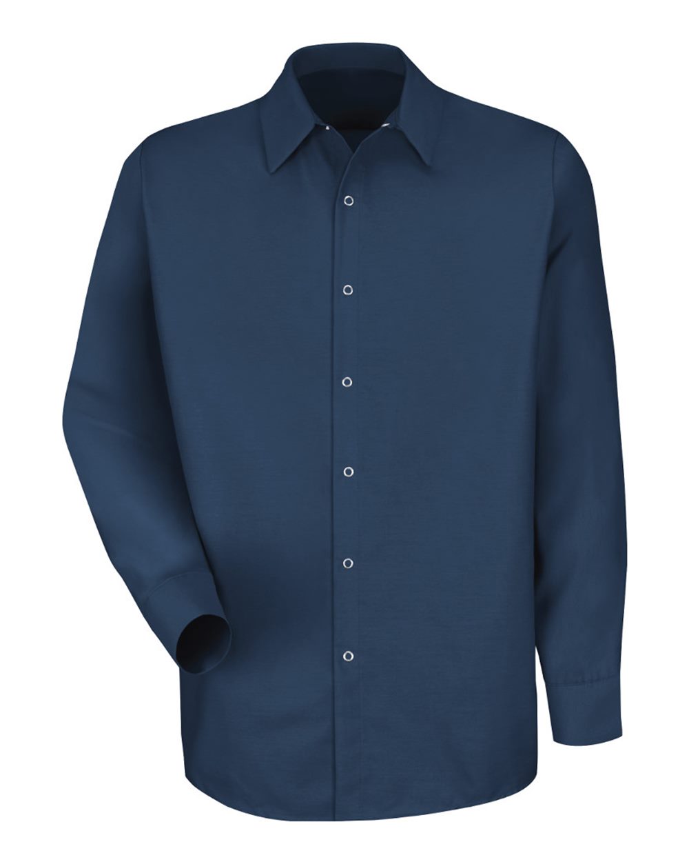 Men's Specialized Pocketless Poplin Long Sleeve Work Shirt - SP16 11