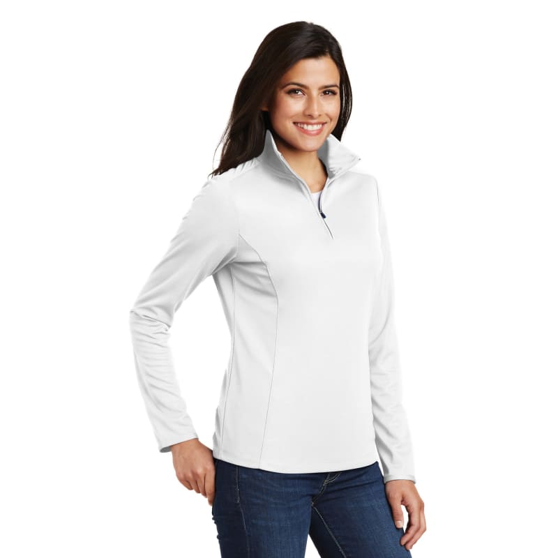 Port Authority Women's Pinpoint Mesh 1/2-Zip . 25