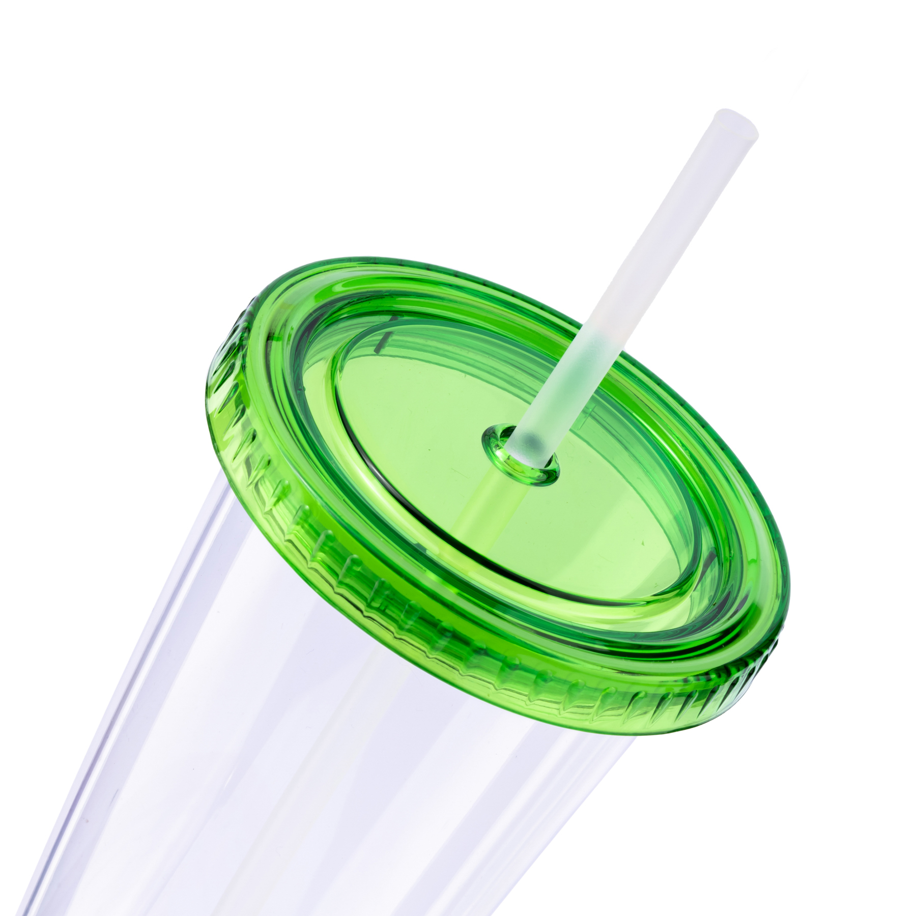 20 oz Venti Slurpy Clear with Solid Lid Tumbler 2