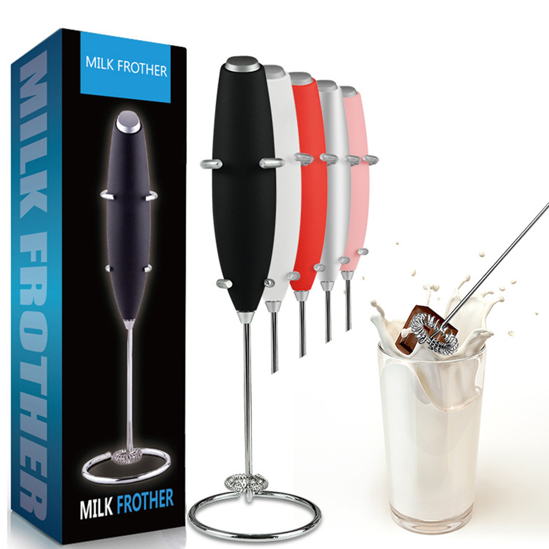 Handheld Milk Foam Frother 3