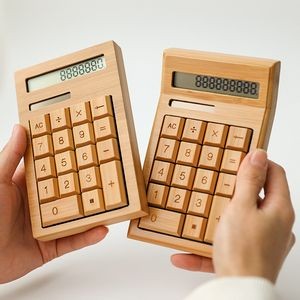 Eco-Friendly Bamboo Solar Calculator 4