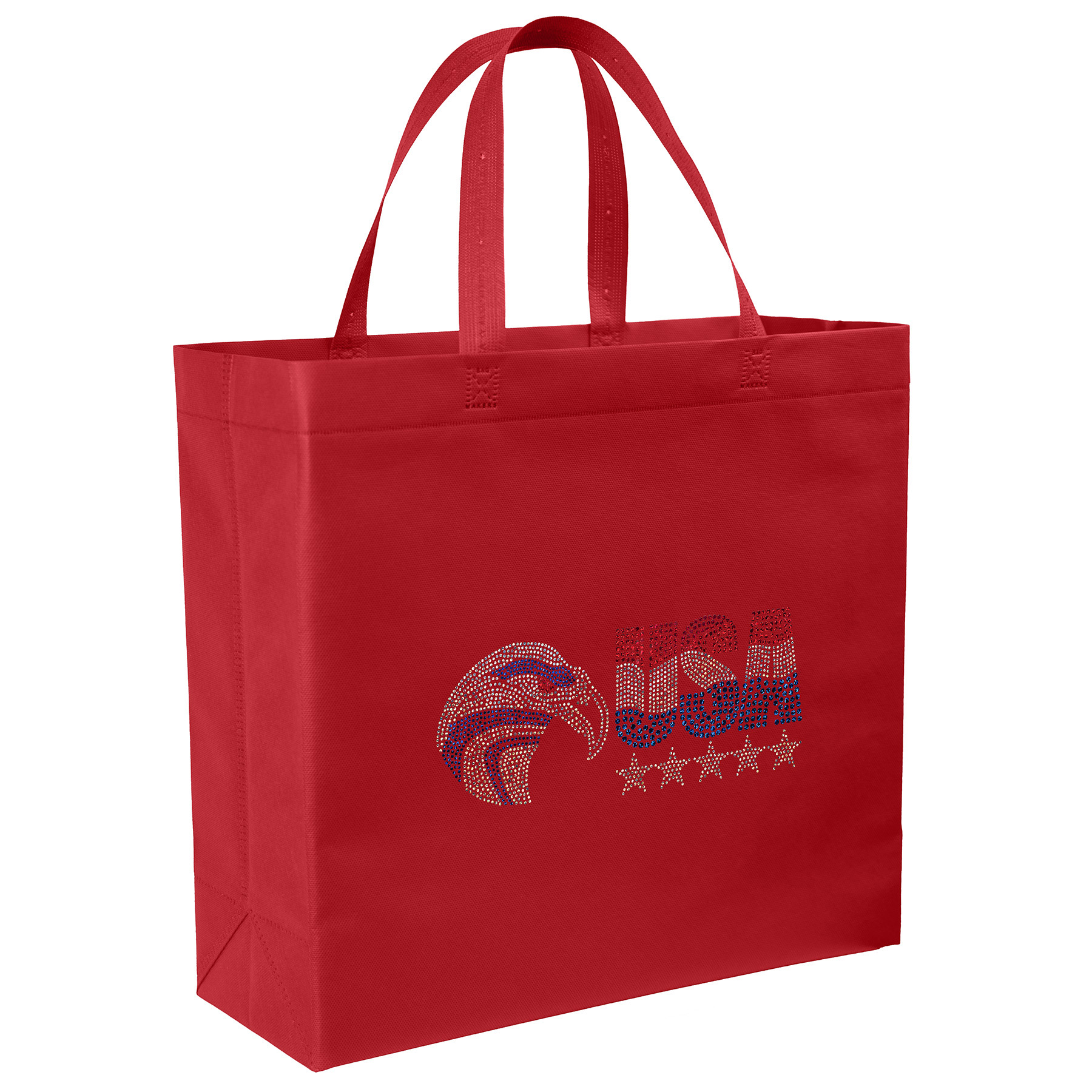 Patriot™- USA Made Non-Woven Tote - Sparkle 18