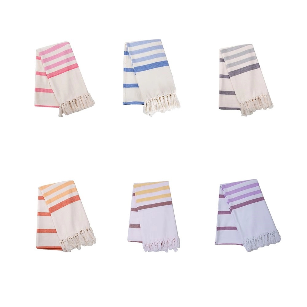 Striped Turkish Beach Towel 6