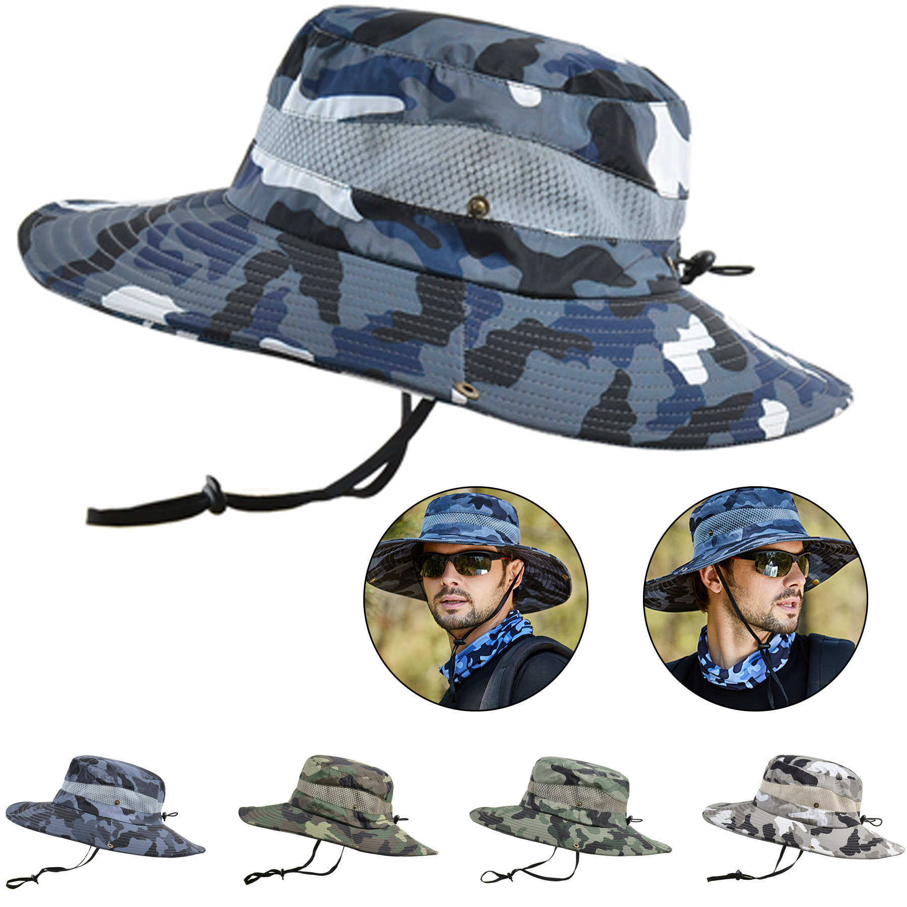 Camouflage Fisherman Hat 2