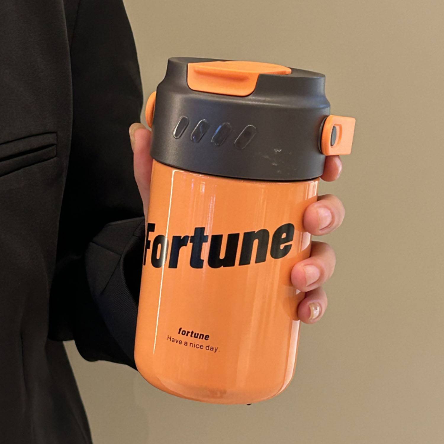 17oz Stainless Steel Insulated Bottle Handle 5