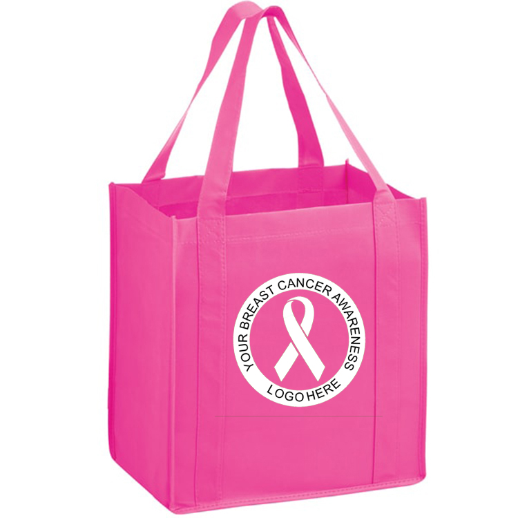 Breast Cancer Awareness Shopping Tote Bags 1