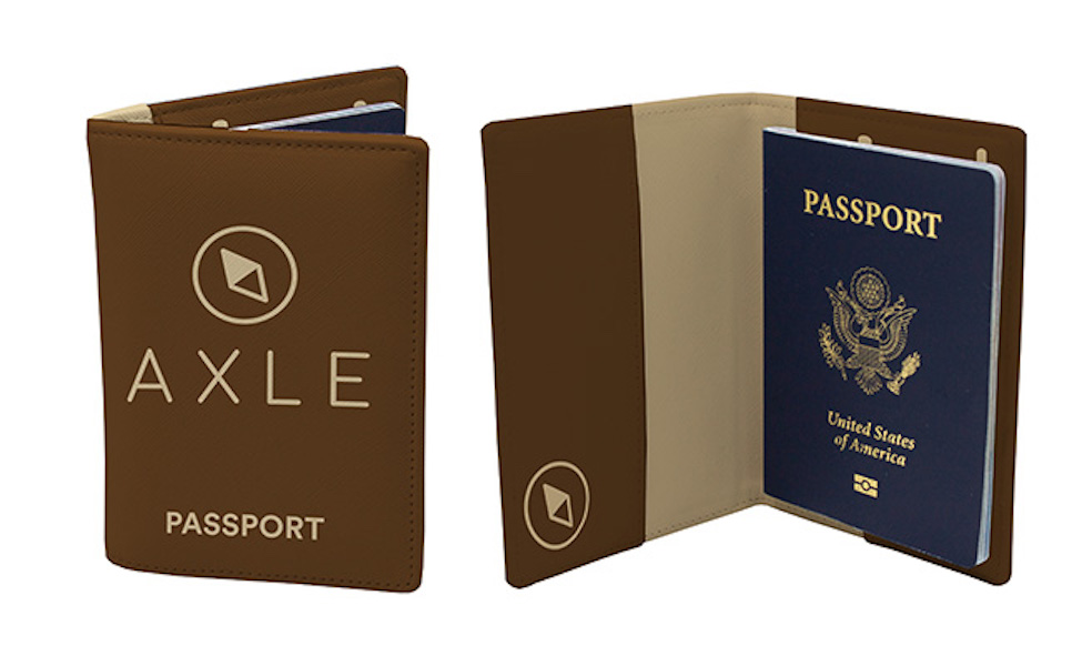 LVL Vegan Leather Passport Case