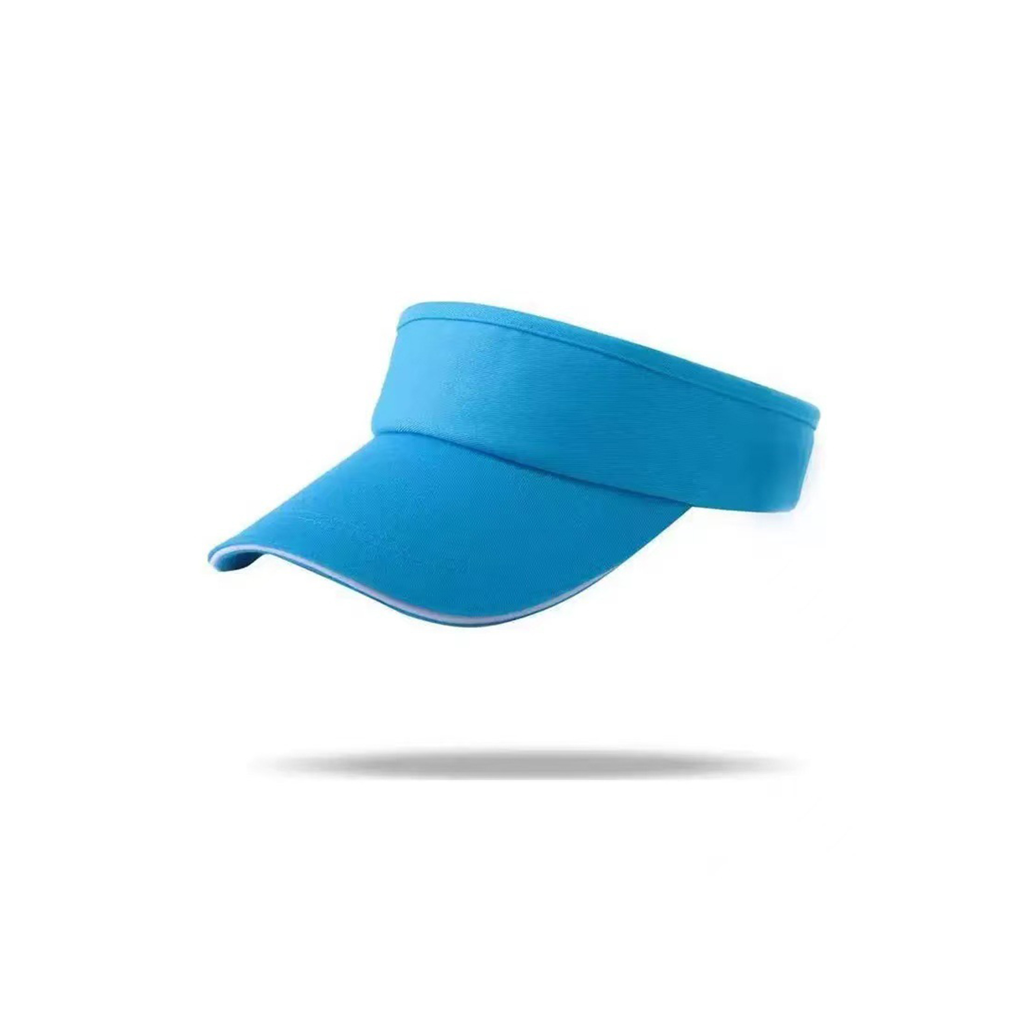 Cotton Sun Visor With Extended Brim 23.6" Diameter 4
