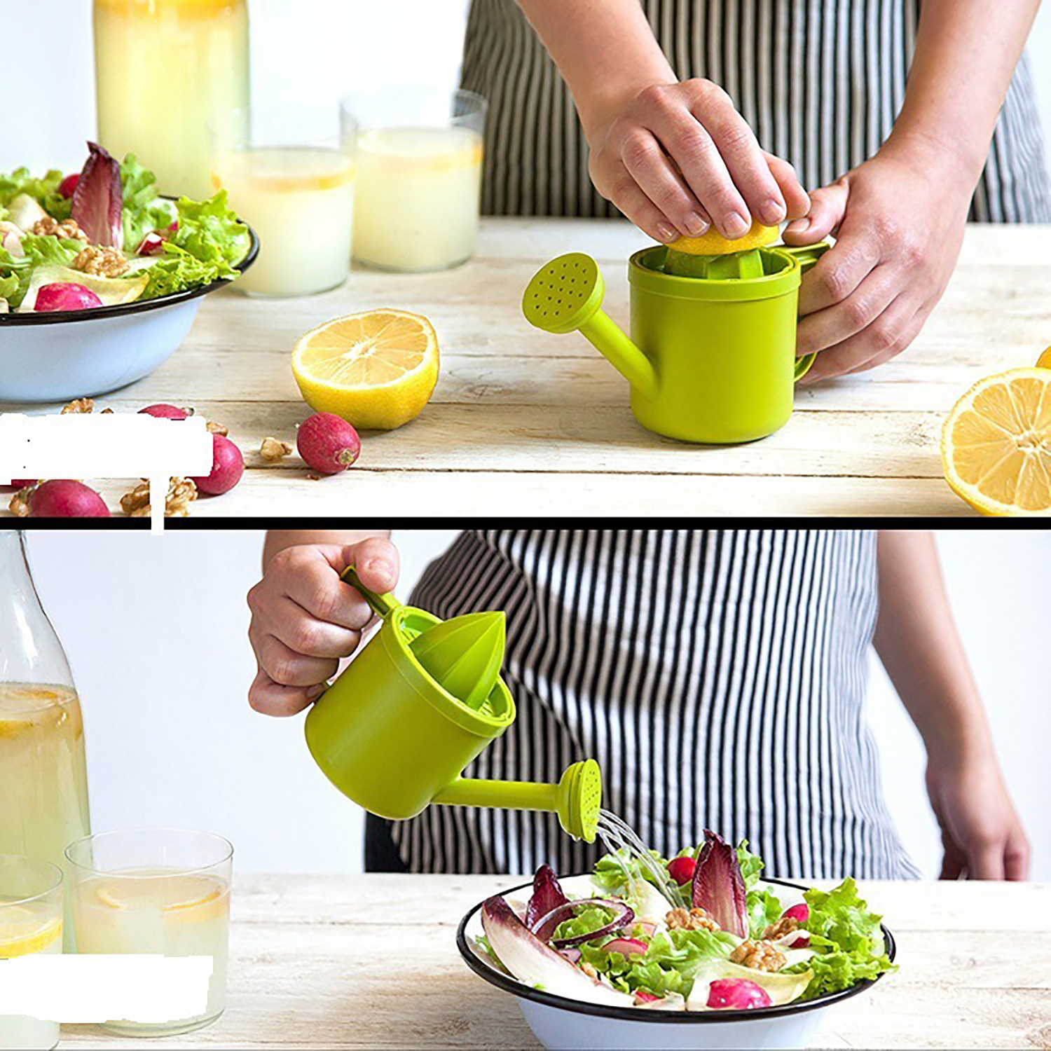 2-in-1 Watering Can-Shaped Manual Juicer 2
