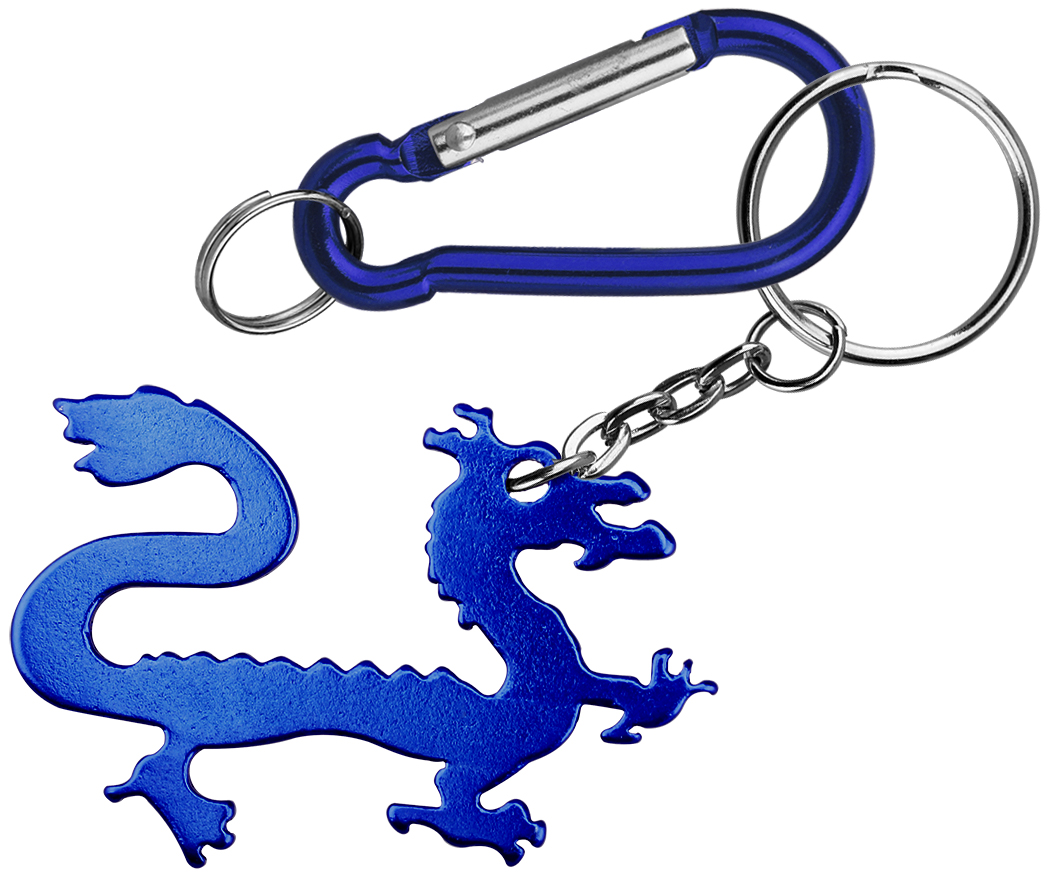 Dragon Shape Bottle Opener with Key Chain & Carabiner 3