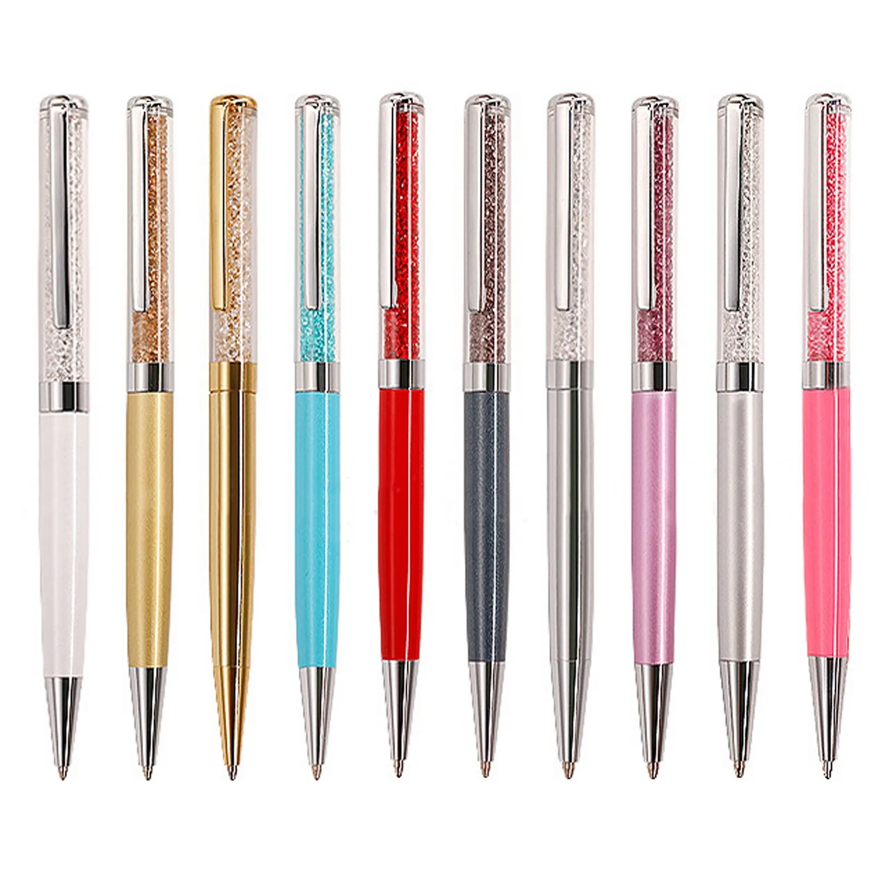 Crystal Metal Ballpoint Pens 10