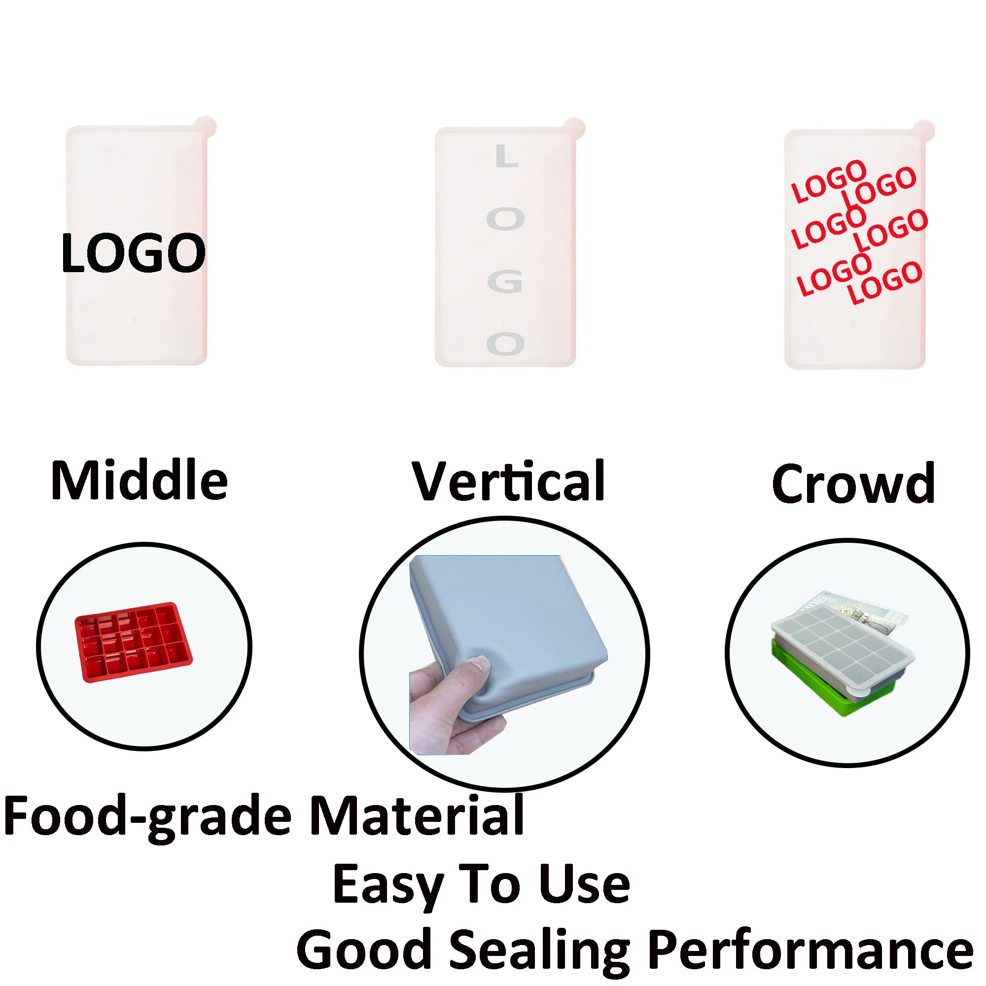Silicone Ice Making Grid Tray Mold 2