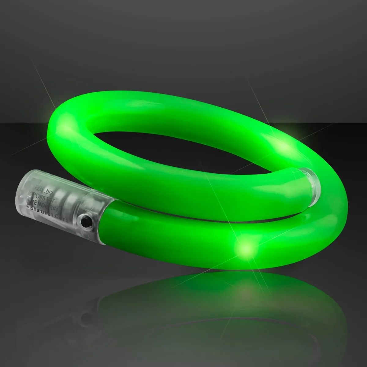 LED Light Up Flash Tube Bracelets - Single Colors 8