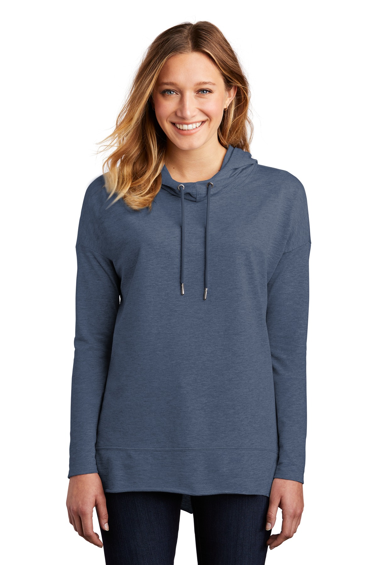 District Women's Featherweight French Terry Hoodie DT671 10