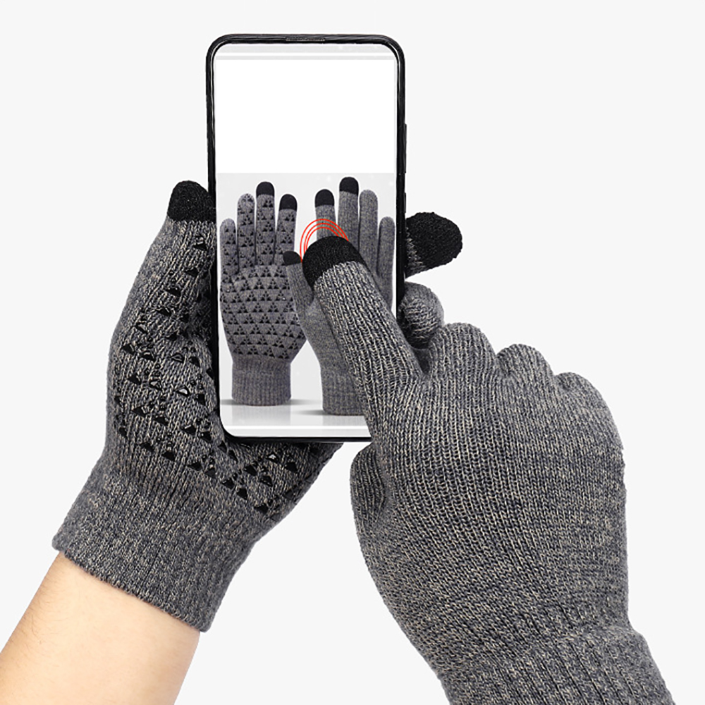 Thickened Touch-screen Knitted Gloves 10