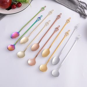 8.38 Inch Music Note Stirrer Round Spoon 17