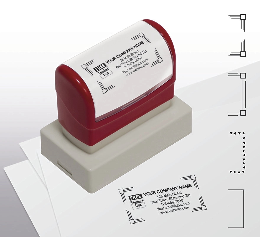 Stamp, Name & Address, Large - Pre-Inked 1