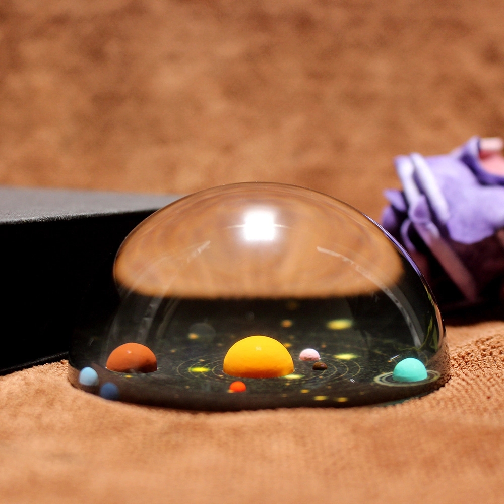 Crystal 3D Solar System Paperweights 4