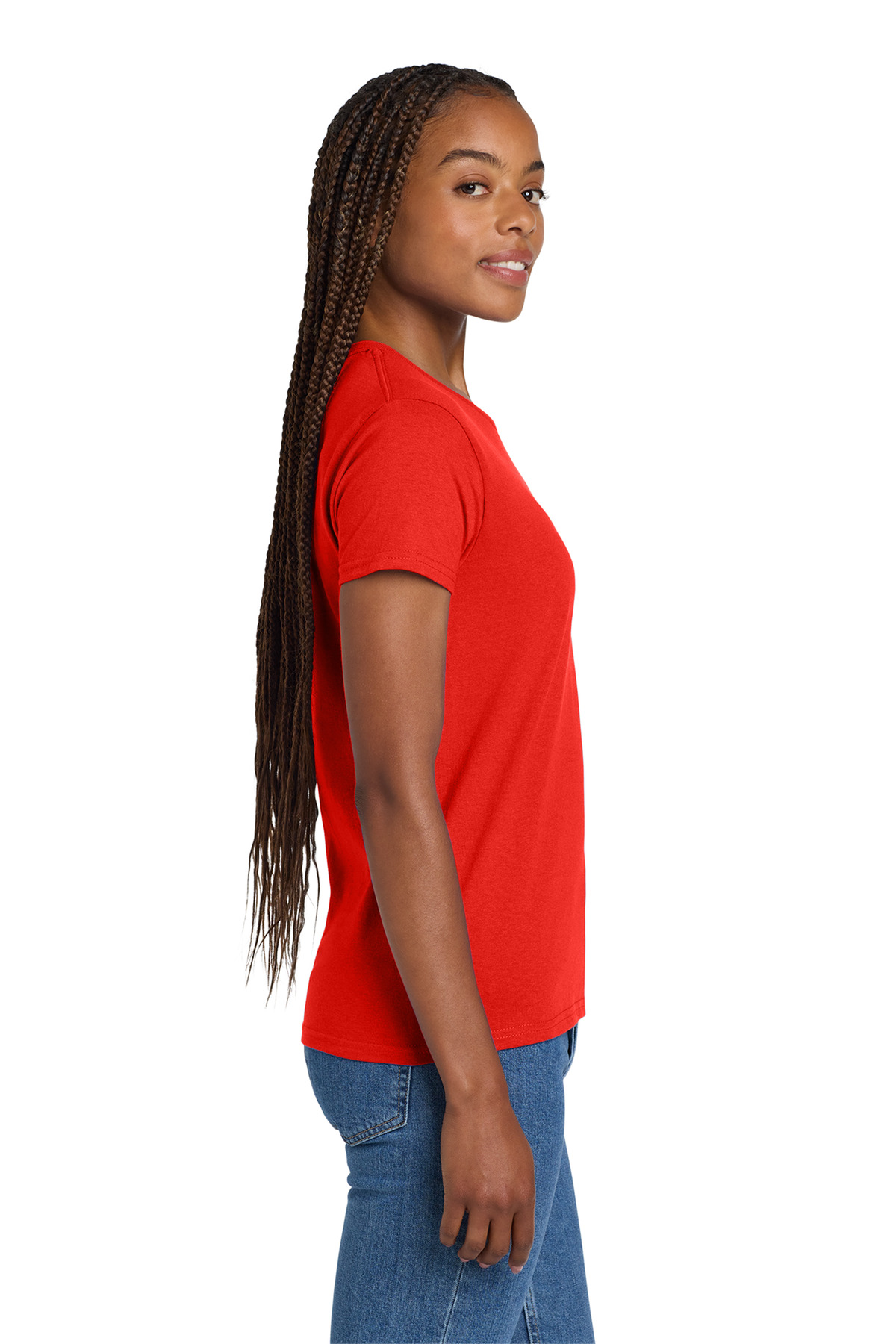 Gildan Women's Ultra Cotton 100% US Cotton T-Shirt. 2000L 81