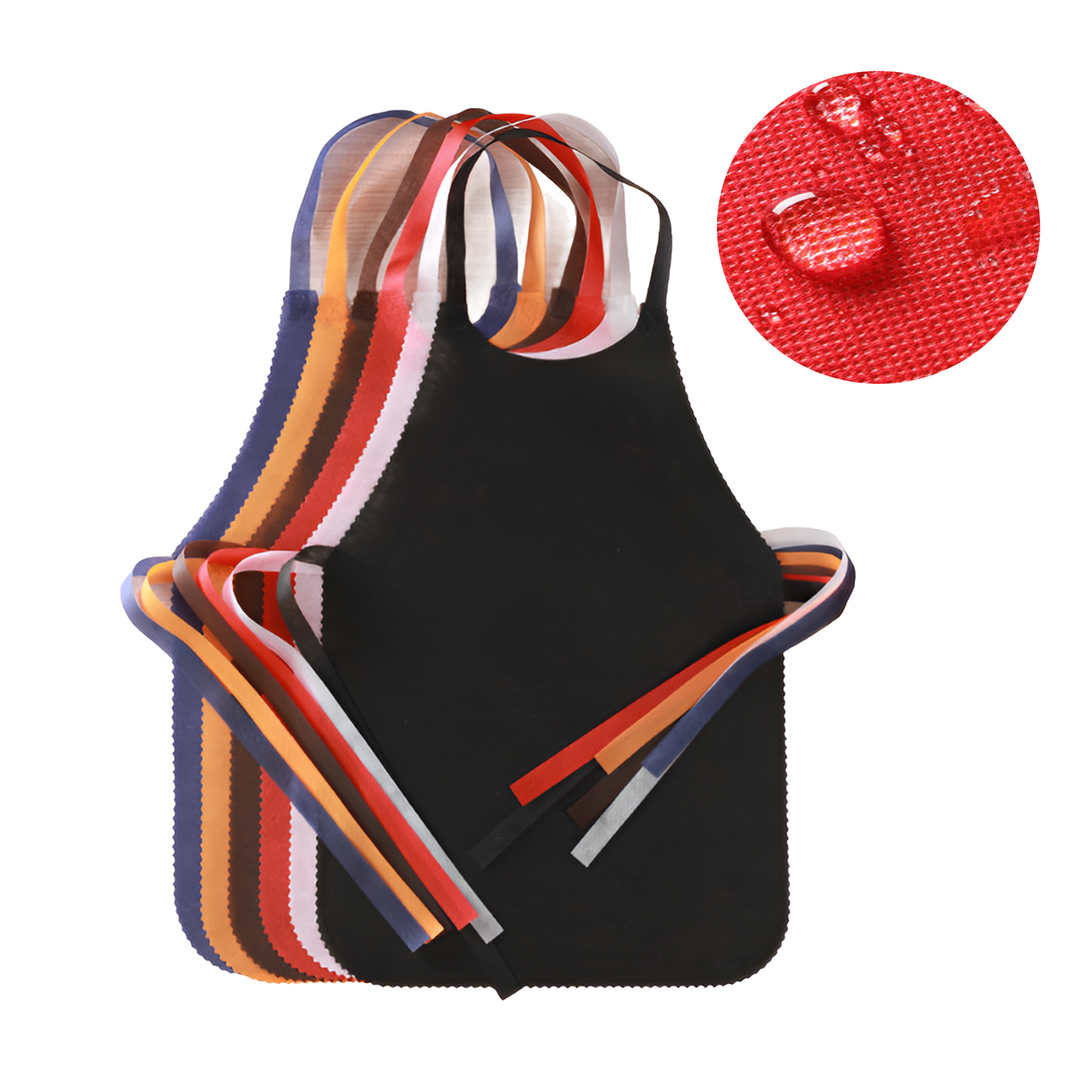 Comfortable Disposable Non Woven Apron 3