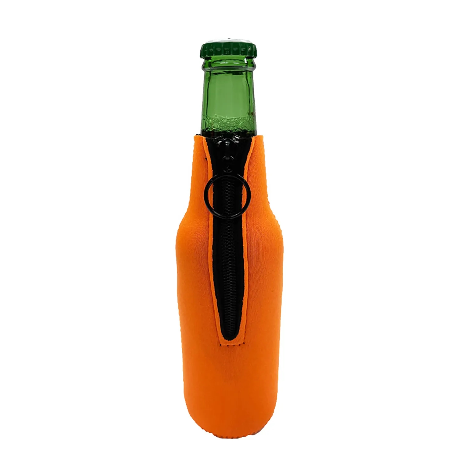 Hot Or Cold Glasses Beer Bottle Holder Sleeve, custom koozie with logo imprint 5