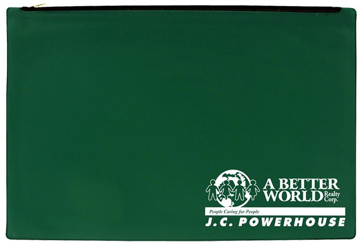 Legal Size Portfolio with zipper closure 6