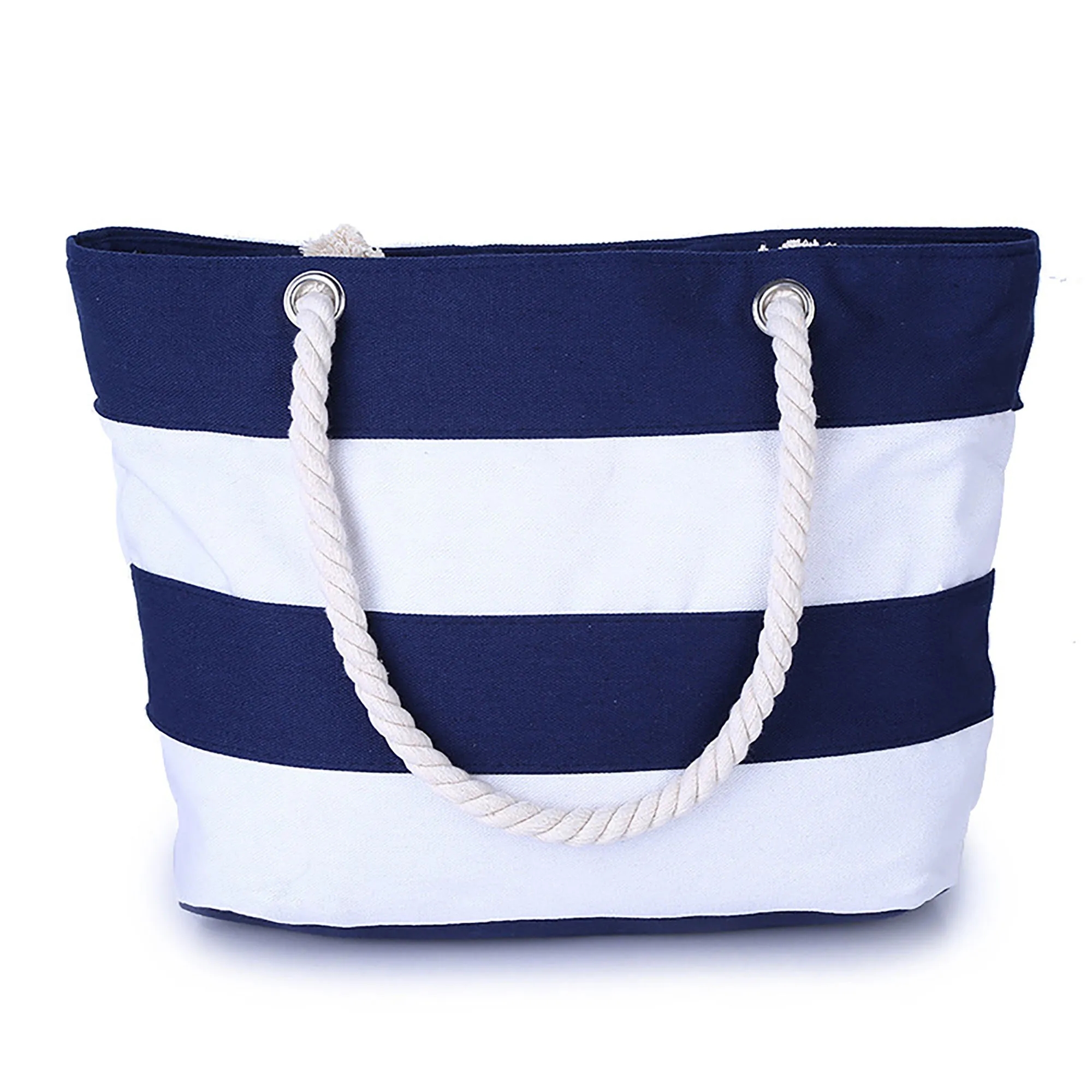 Stripe Canvas Tote Bag, custom tote bag with logo imprint 3