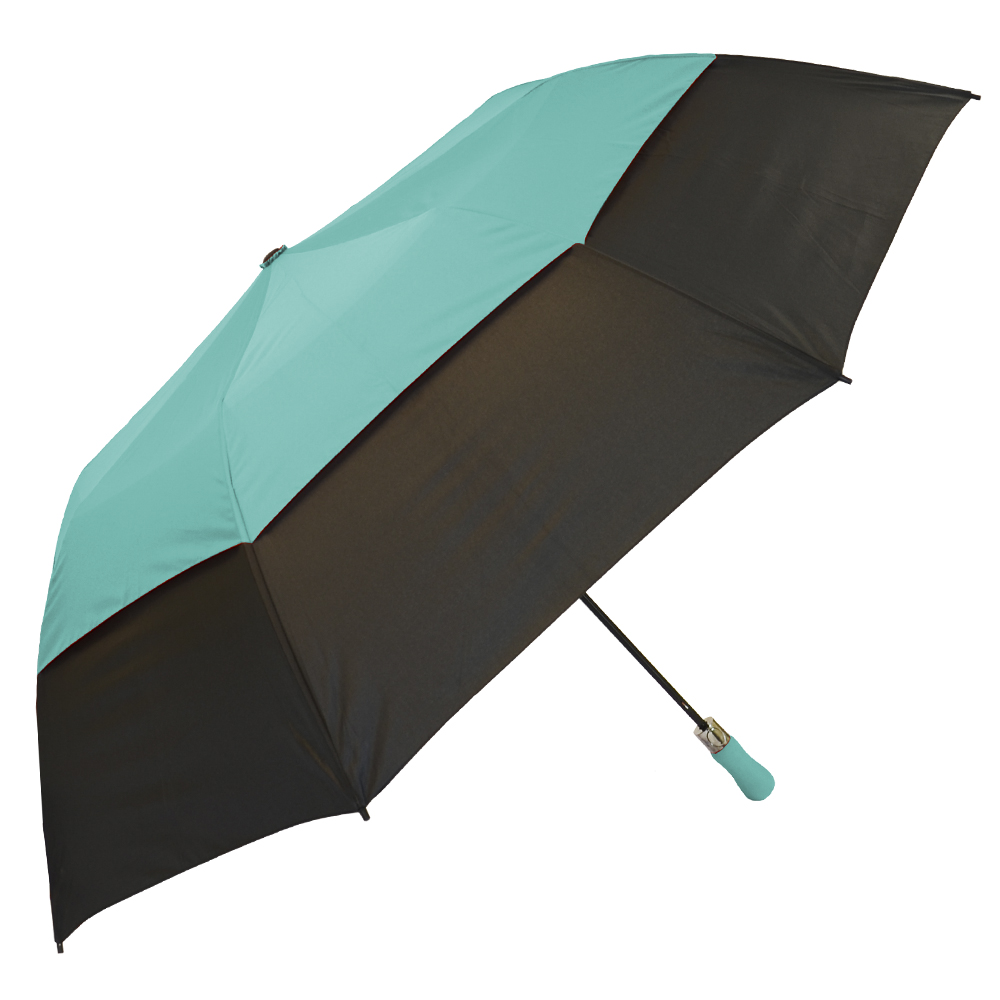 The Vented Rainbow Colossal Crown Folding Umbrella