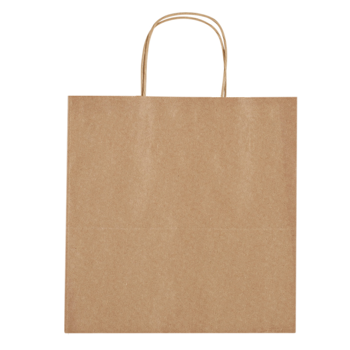 Kraft Paper Brown Wine Bag - 13" x 13" 3