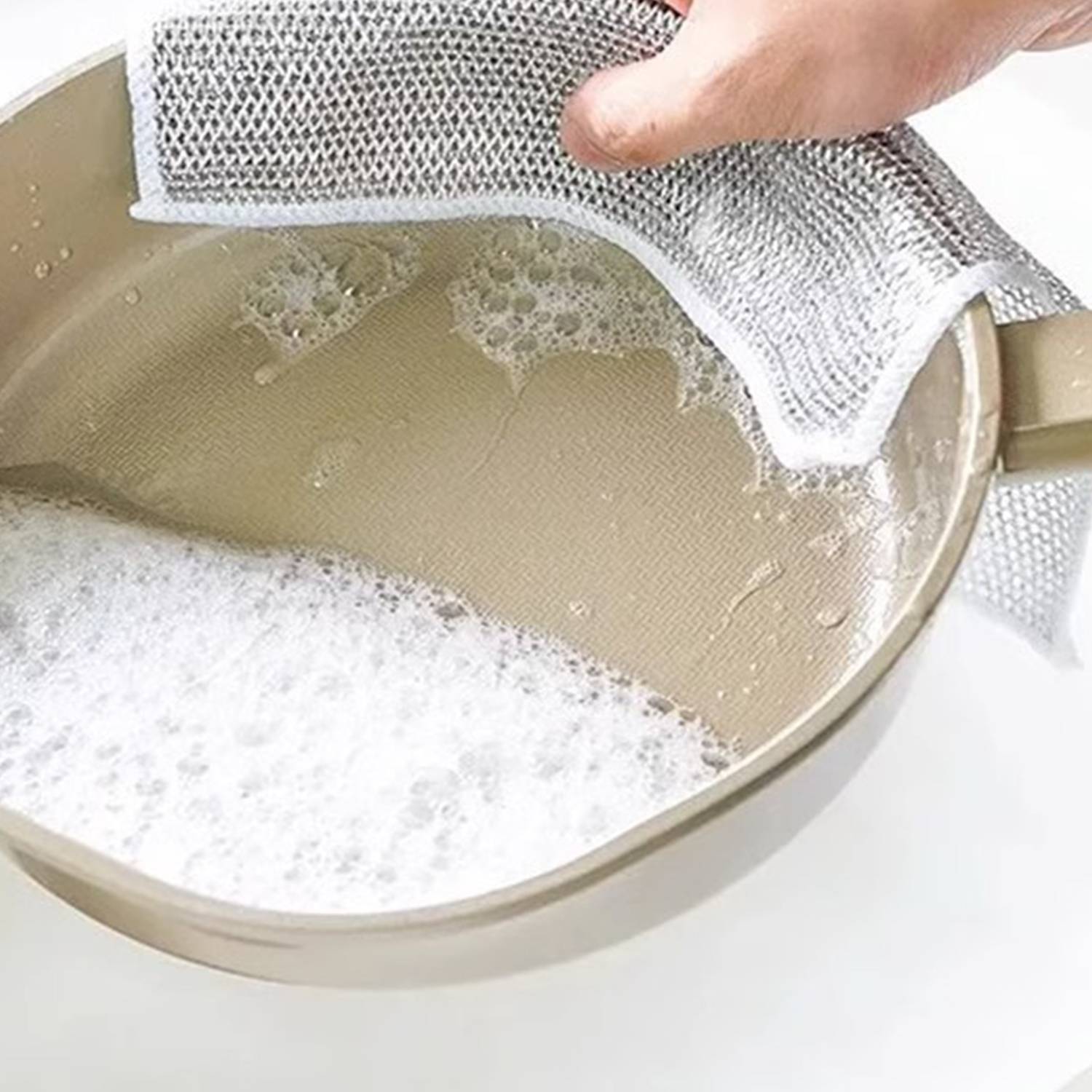 Multipurpose Wire Dishwashing Rags for Wet and Dry 7