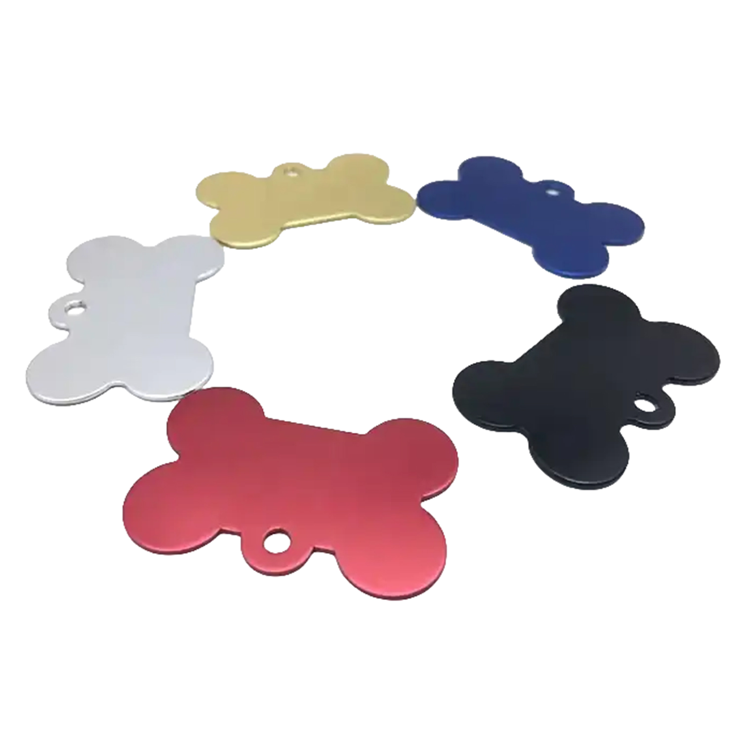 Bone Shape Aluminum Pet Tag 9