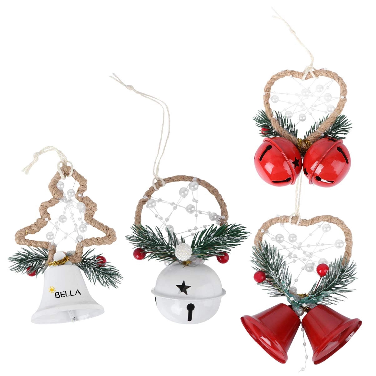 Christmas Bell Hanging Ornament Decorative 2