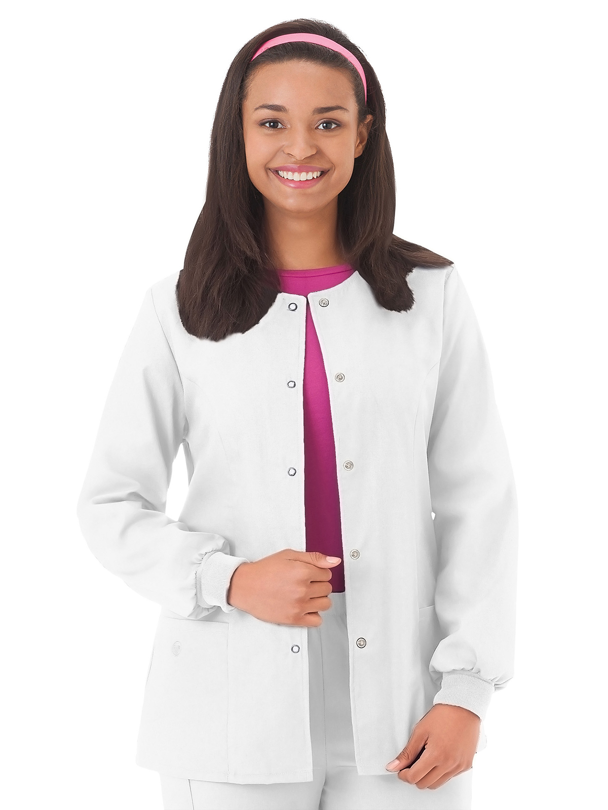 Fundamentals - Women's Warm-Up Scrub Jacket 5
