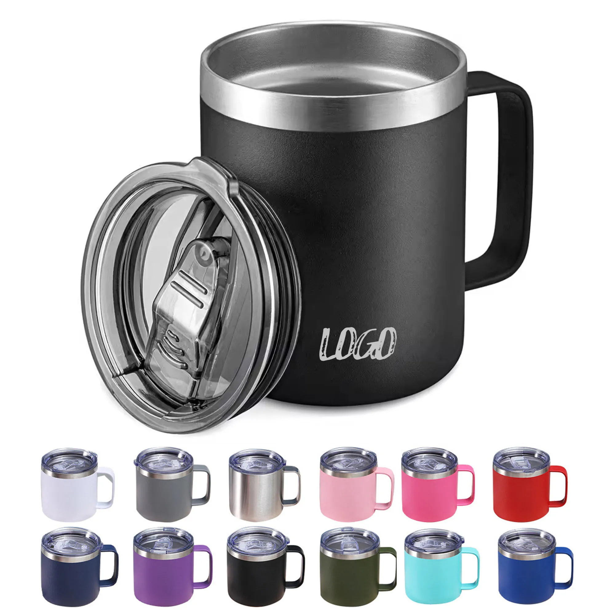 MOQ50 12oz Stainless Steel Insulated Mug 1