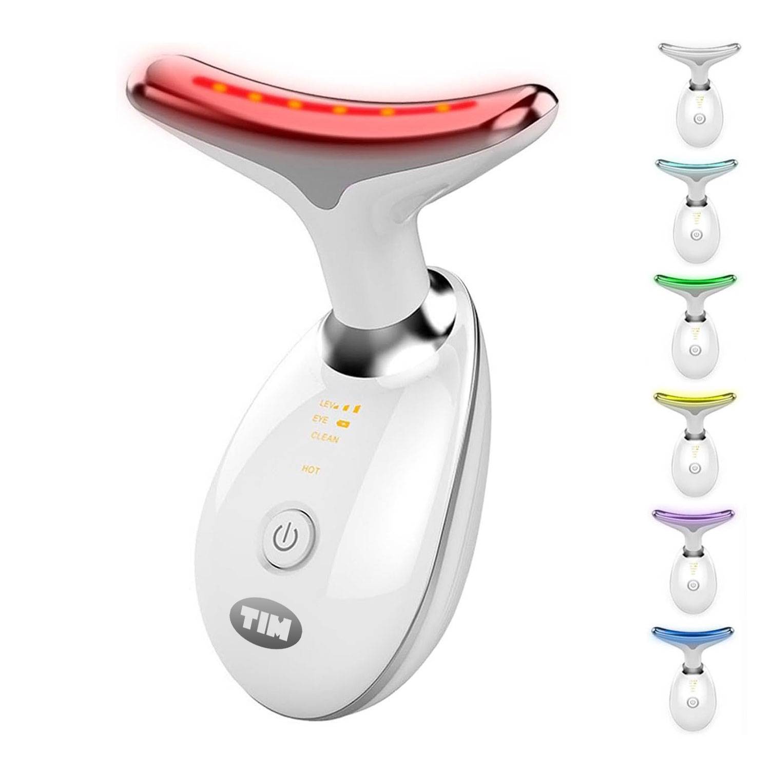 7 Color Led Face And Neck Massager