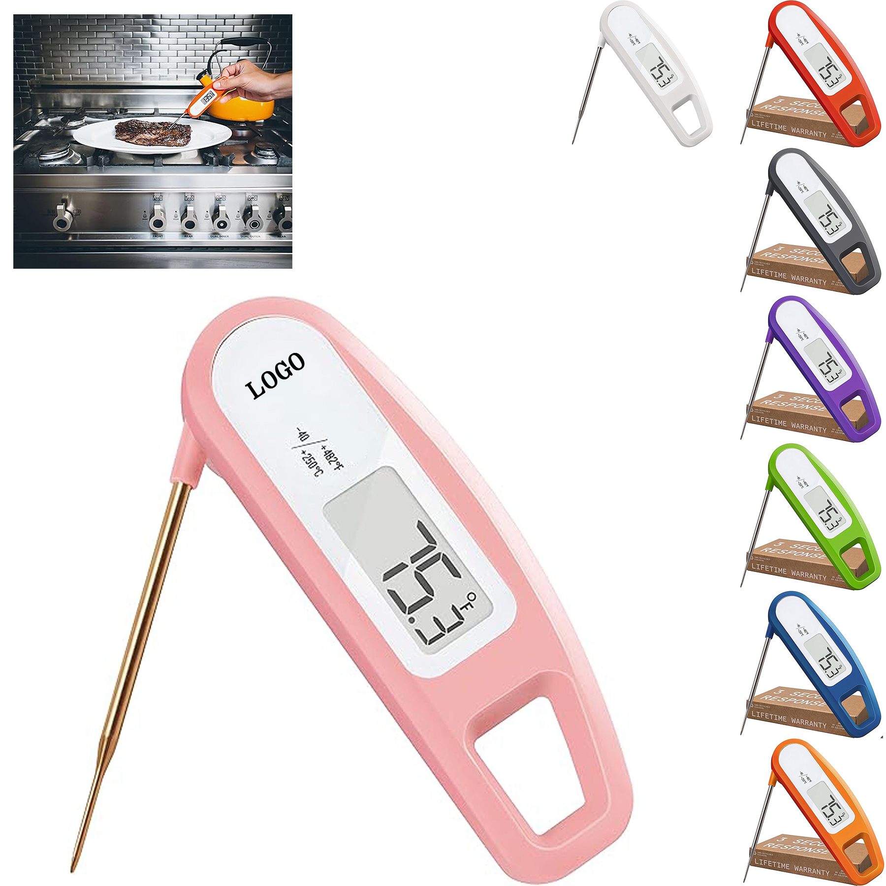 Ultra Fast Digital Meat Thermometer 4