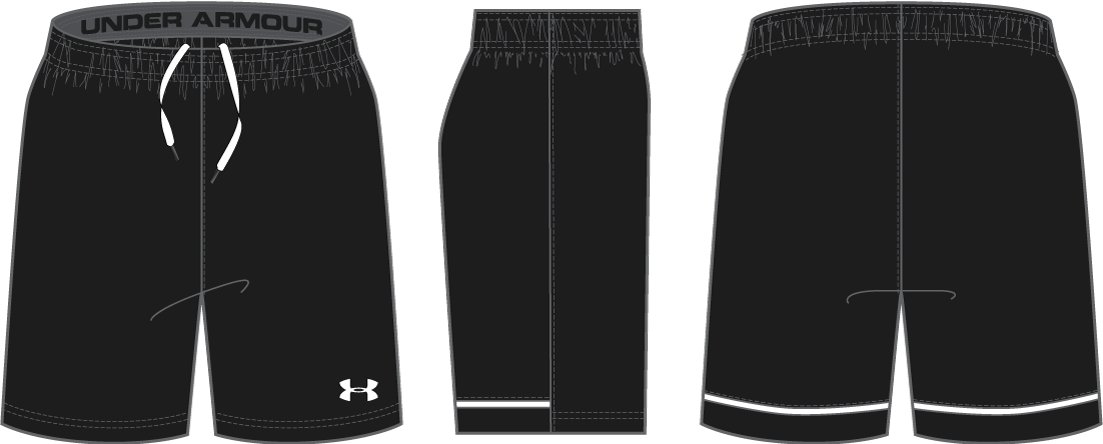 Boys' UA Squad Shorts 8